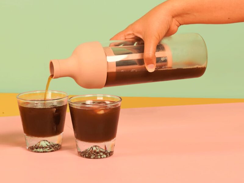 termo coldbrew rosado - Distrito Cafetero termo coldbrew rosado - Kit Cold Brew