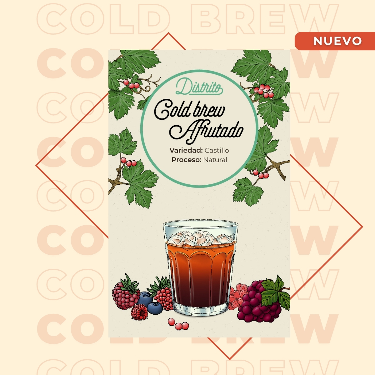 Cold brew afrutado 1 - Café Colombiano - Café de Especialidad