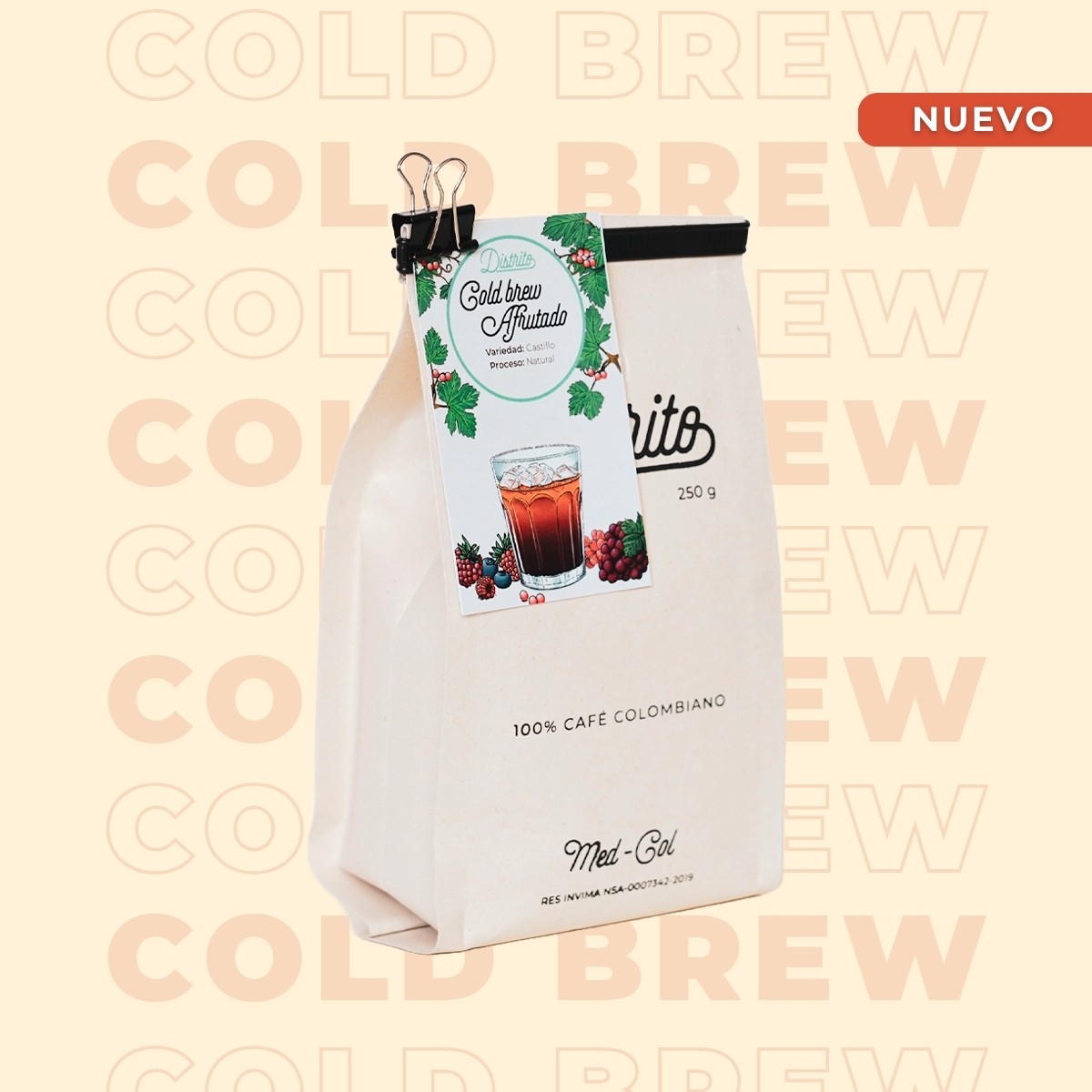 cafe frio Cold brew afrutado - Café Especial - Cold Brew Afrutado