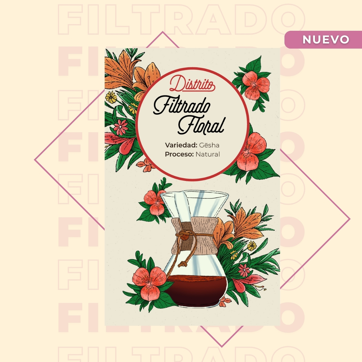 filtrado floral - Café Colombiano - Café de Especialidad