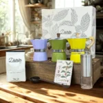 kit regalo moka italiana + molino edición día de la madre