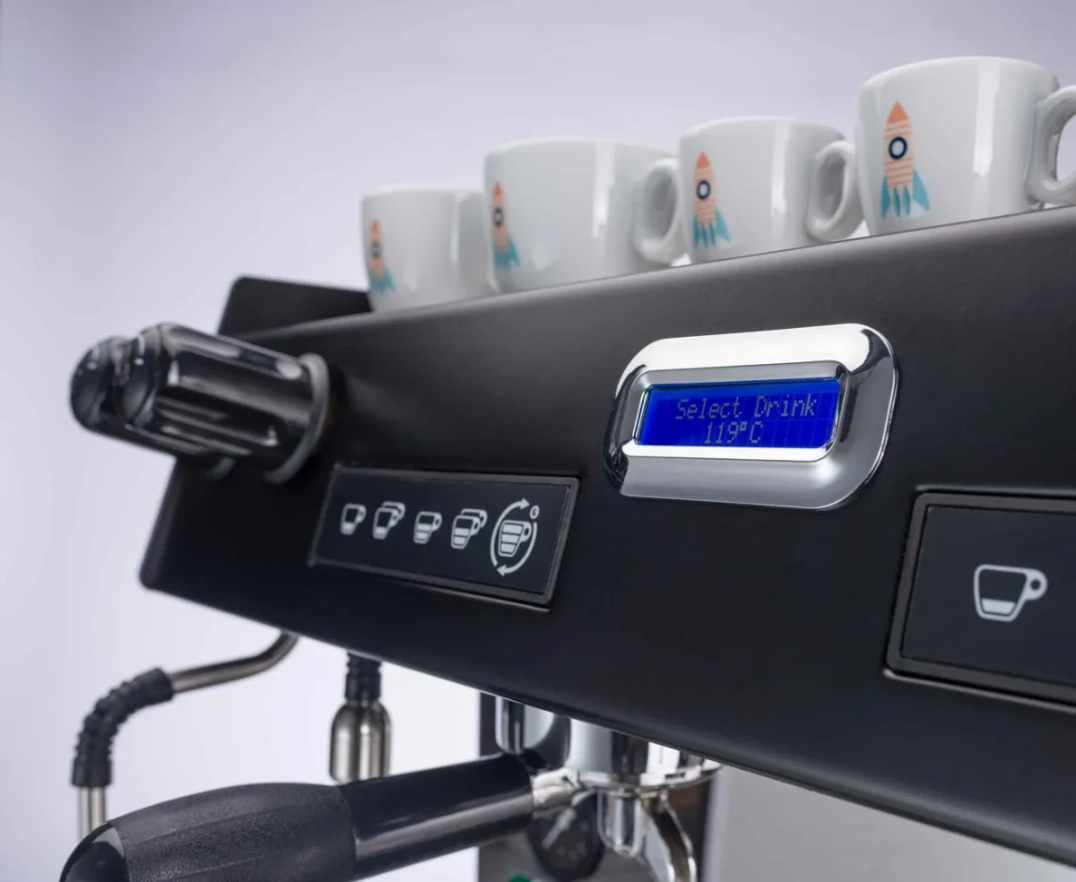 máquina espresso la carimali 2 grupos pantalla led