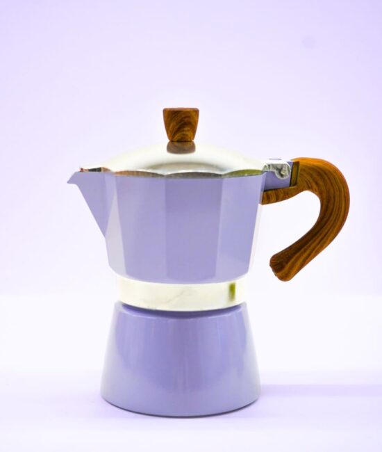 cafetera moka italiana lila - Distrito Cafetero cafetera moka italiana lila